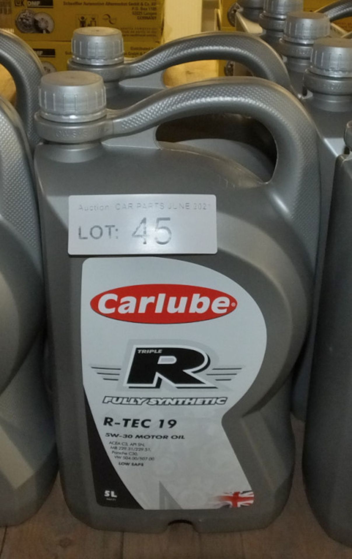 2x Carlube Triple R Fully Synthetic R-TEC 19 5W-30 Motor Oil - 5L