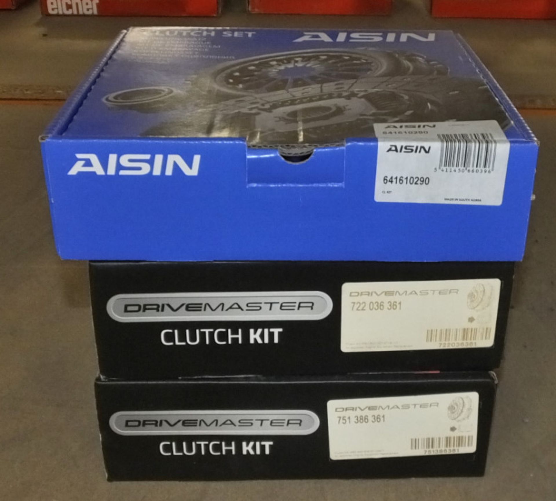 2x Drivemaster Clutch Kits (722 036 361 & 751 386 361) and Aisin 641610290 Clutch Set