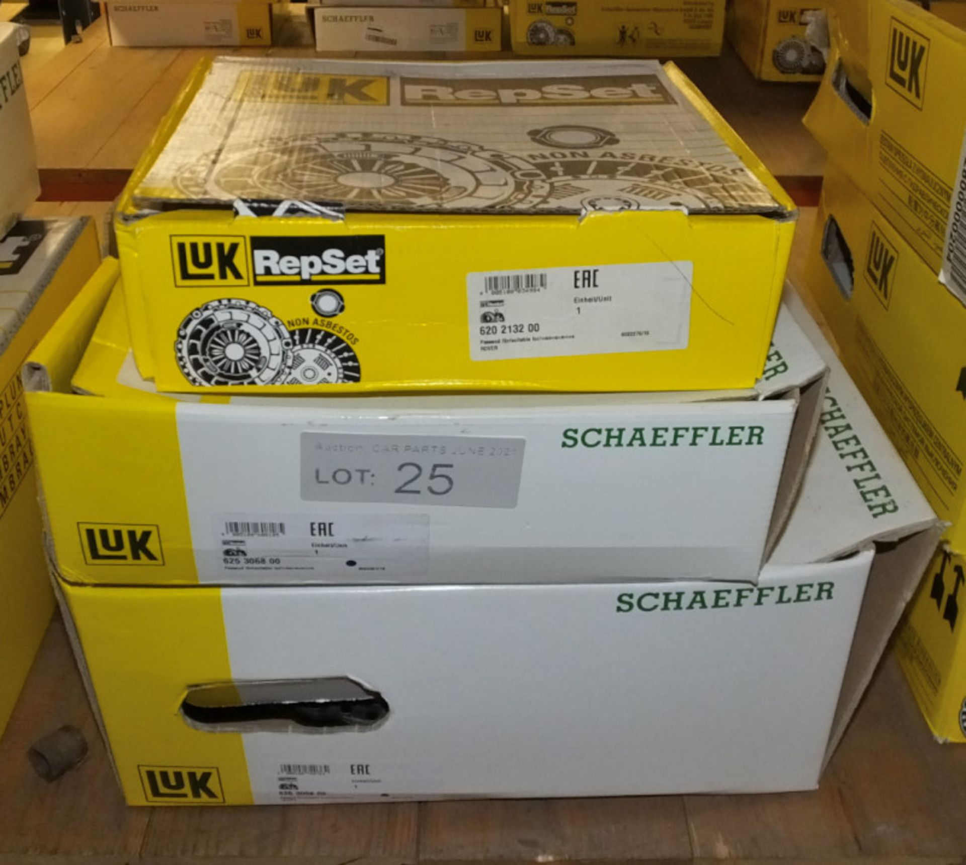 3x LUK Repset Clutch Kits (2x Schaeffler) - Models - 625 3068 00, 620 2132 00 & 626 3058 0