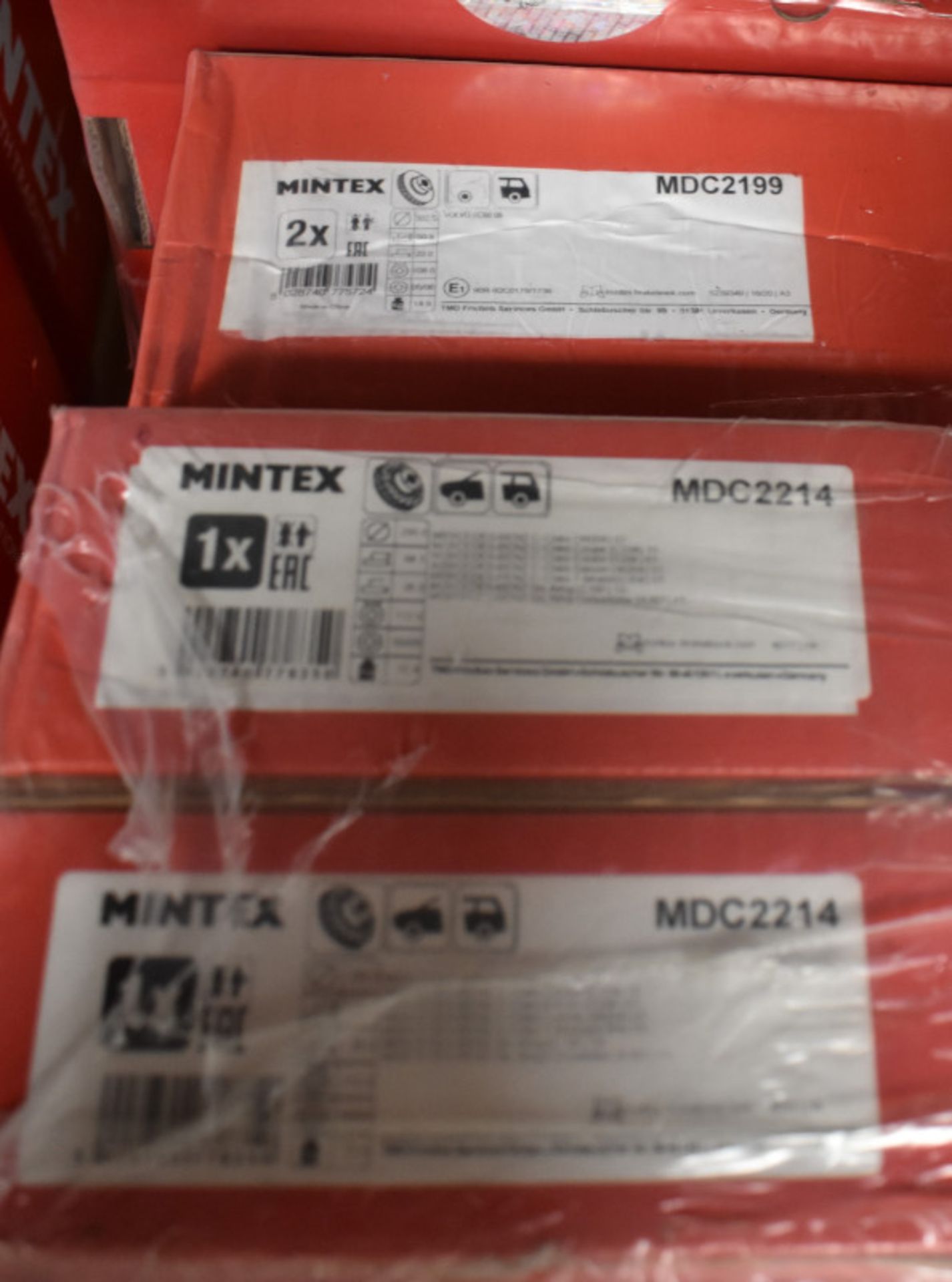 Various Mintex Brake Disc Sets - Please see pictures for examples of model numbers - Image 8 of 9