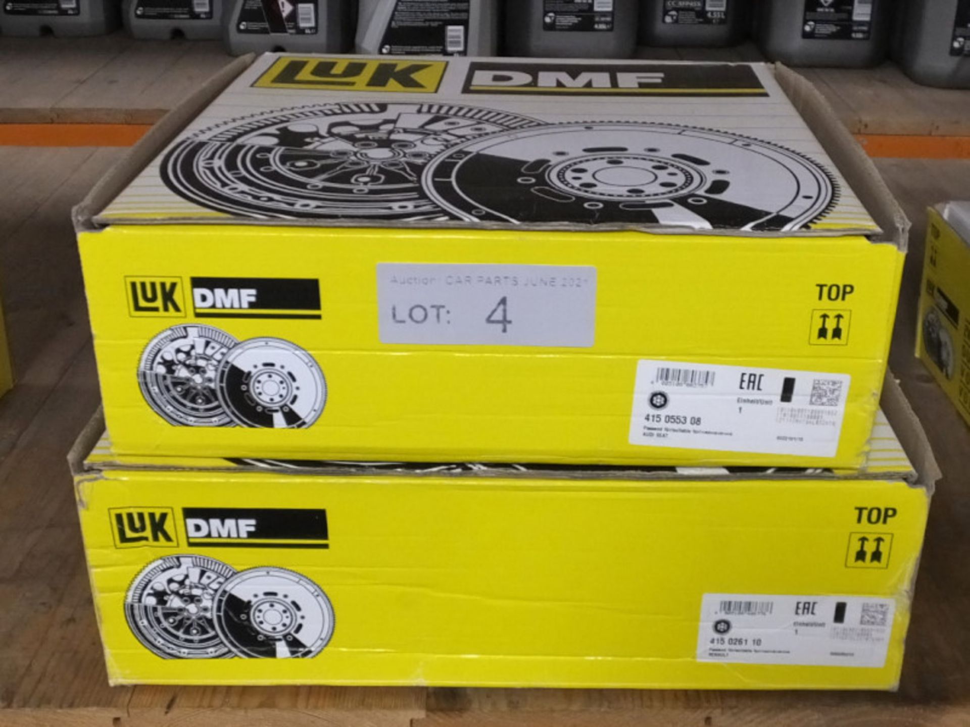 2x LUK Dual Mass Flywheels - Models - 415 0553 08 & 415 0261 10