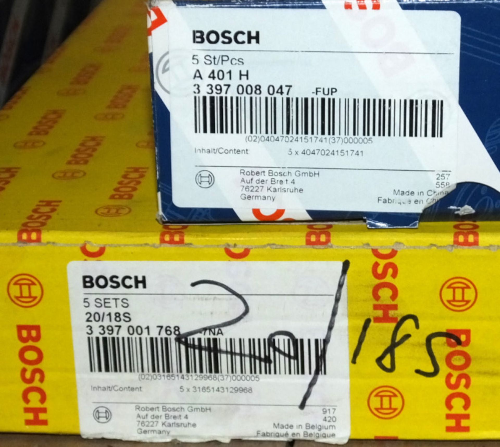 Bosch Wiper Blade Assortment - Please check pictures for example of sizes and model number - Image 3 of 4