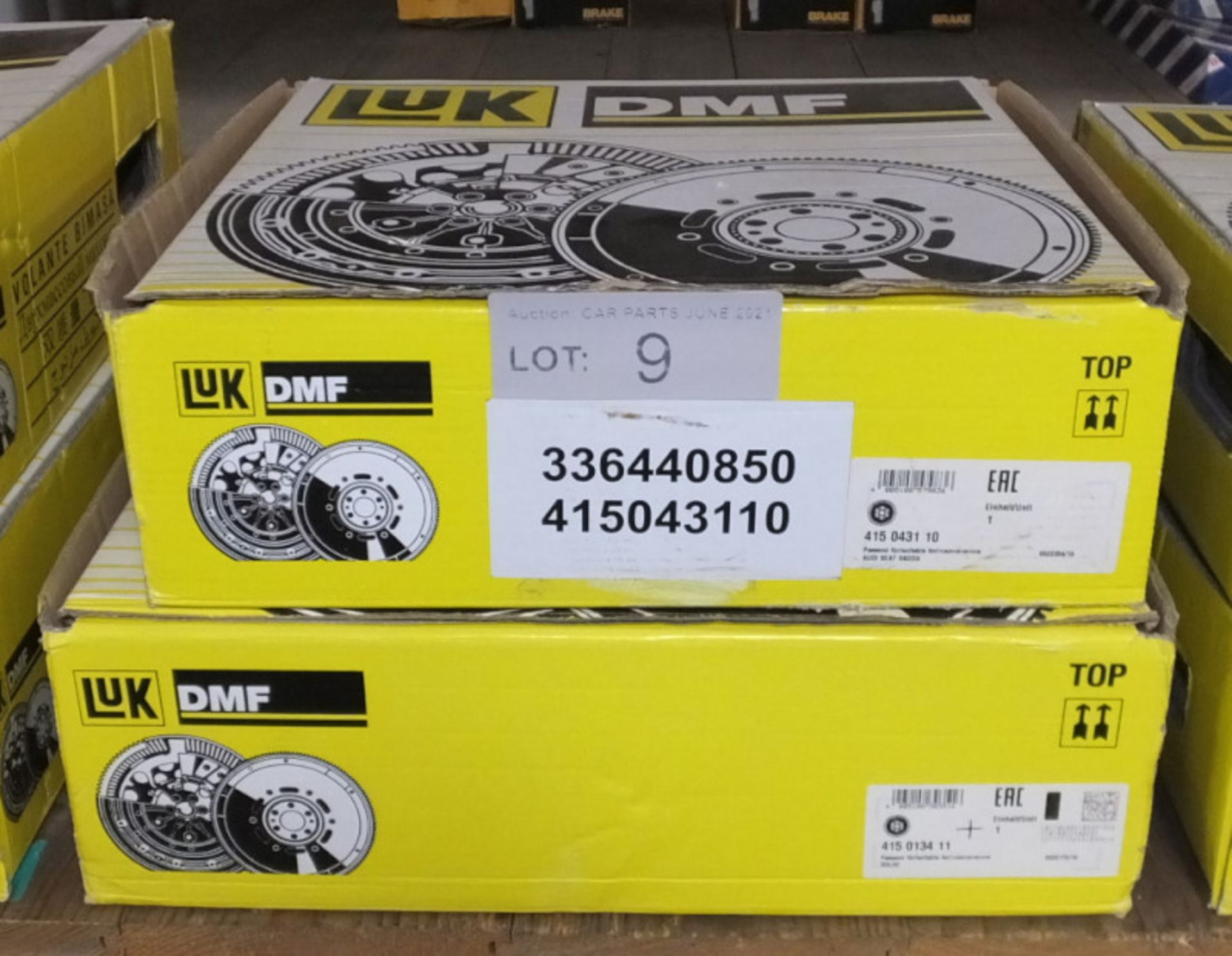 2x LUK Dual Mass Flywheels - Models - 415 0431 10 & 415 0134 11