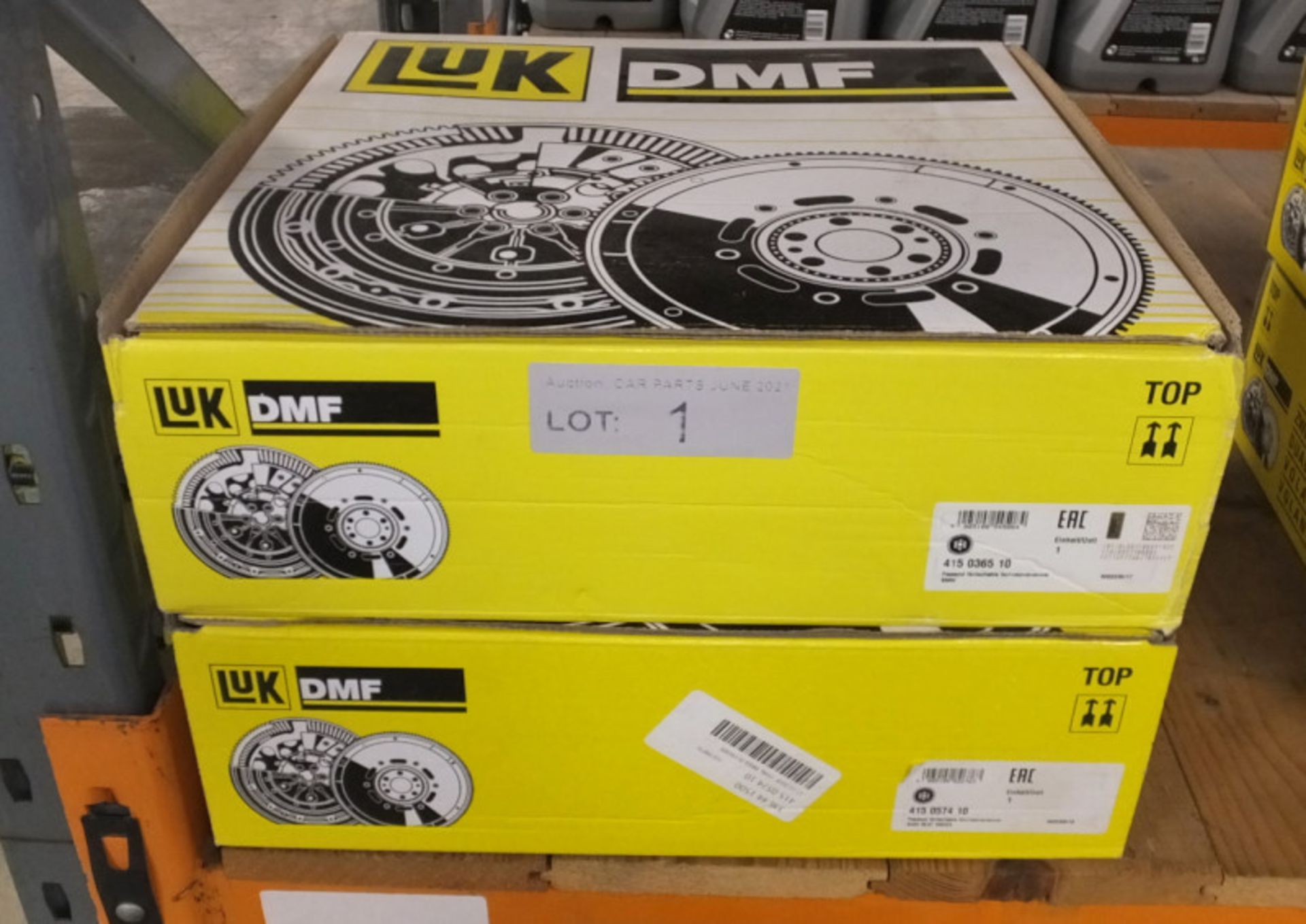2x LUK Dual Mass Flywheels - Models - 415 0365 10 & 415 0574 10