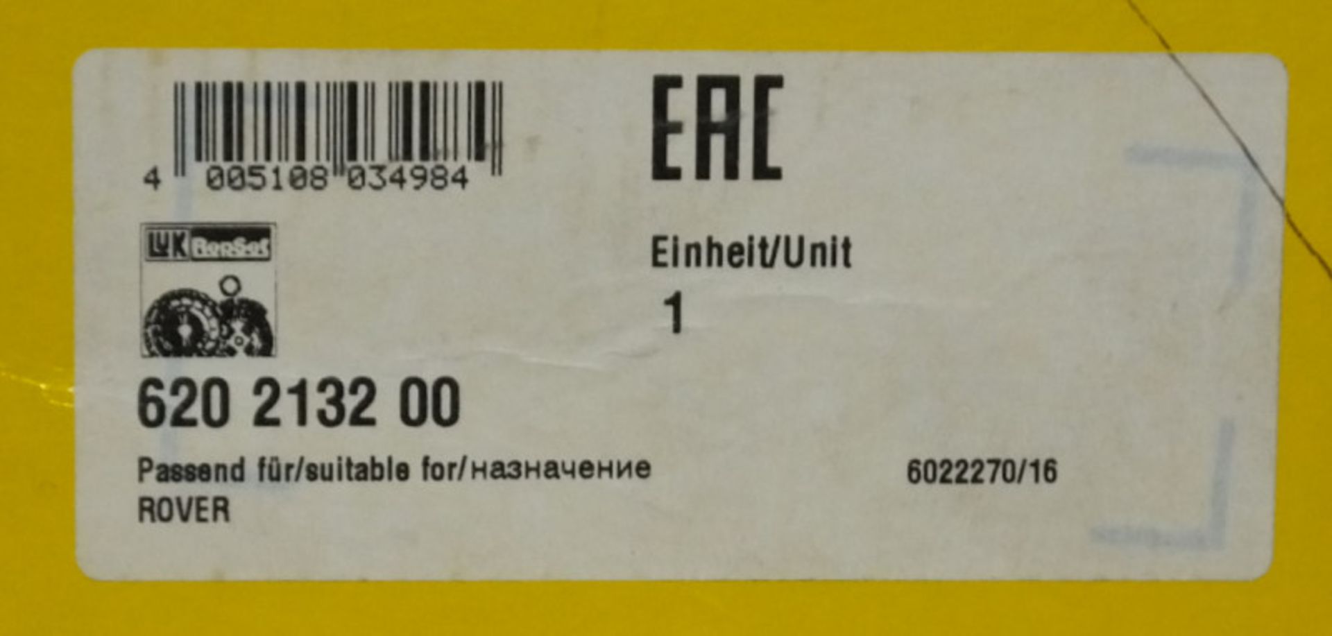 3x LUK Repset Clutch Kits (2x Schaeffler) - Models - 625 3068 00, 620 2132 00 & 626 3058 0 - Image 2 of 4