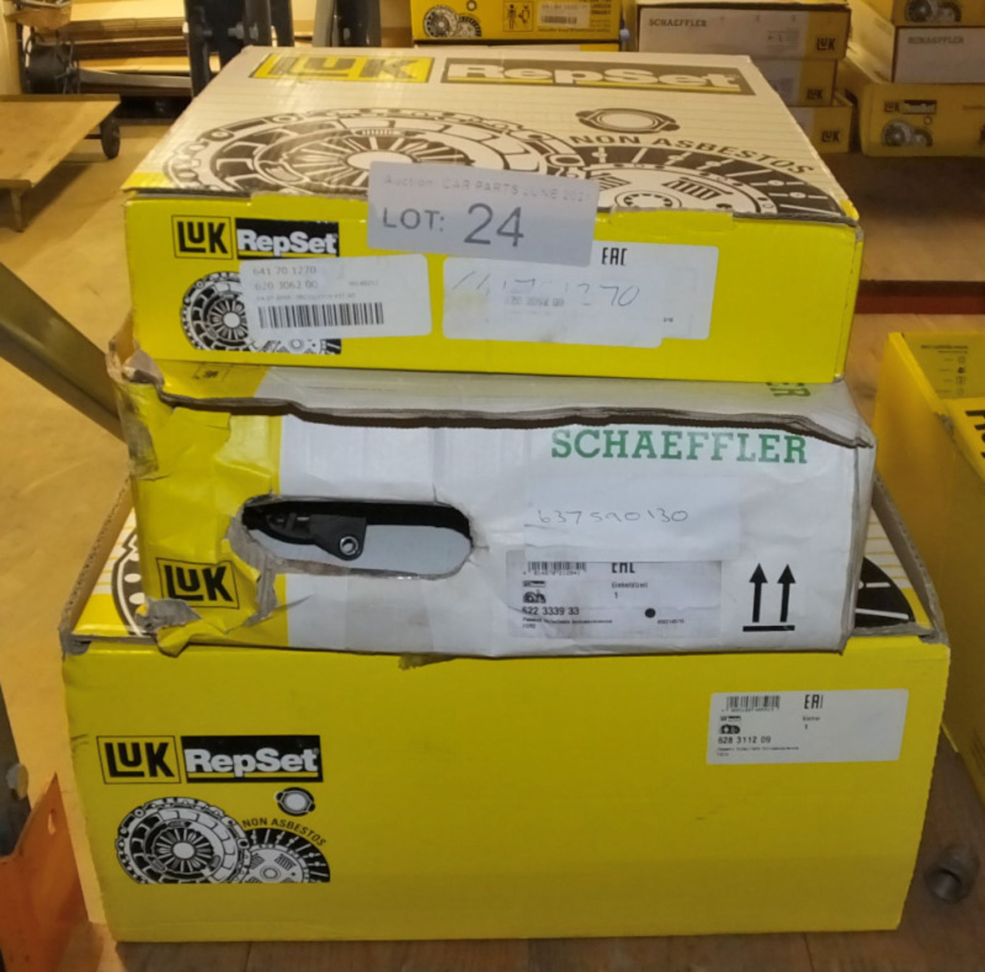 3x LUK Repset Clutch Kits (1x Schaeffler) - Models - 641 70 1270, 622 3339 33/637590130 &