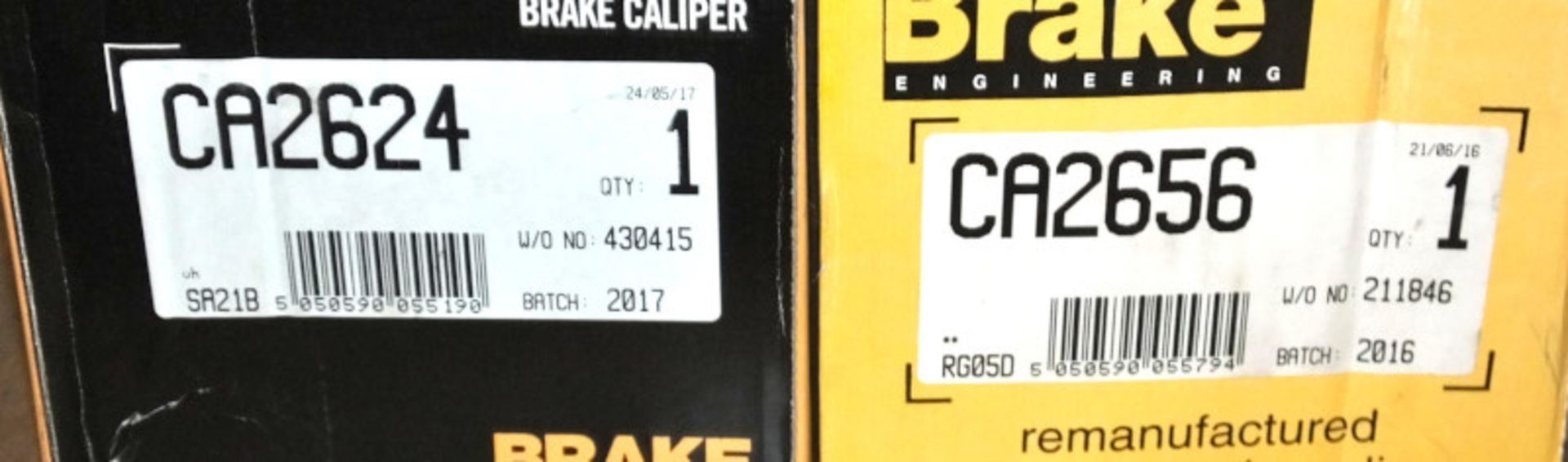 4x Brake Engineering Brake Calipers - Please check pictures for model numbers - Image 3 of 3