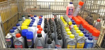 Various Fluids, Sprays and Oils - Please see pictures for examples of makes and grades