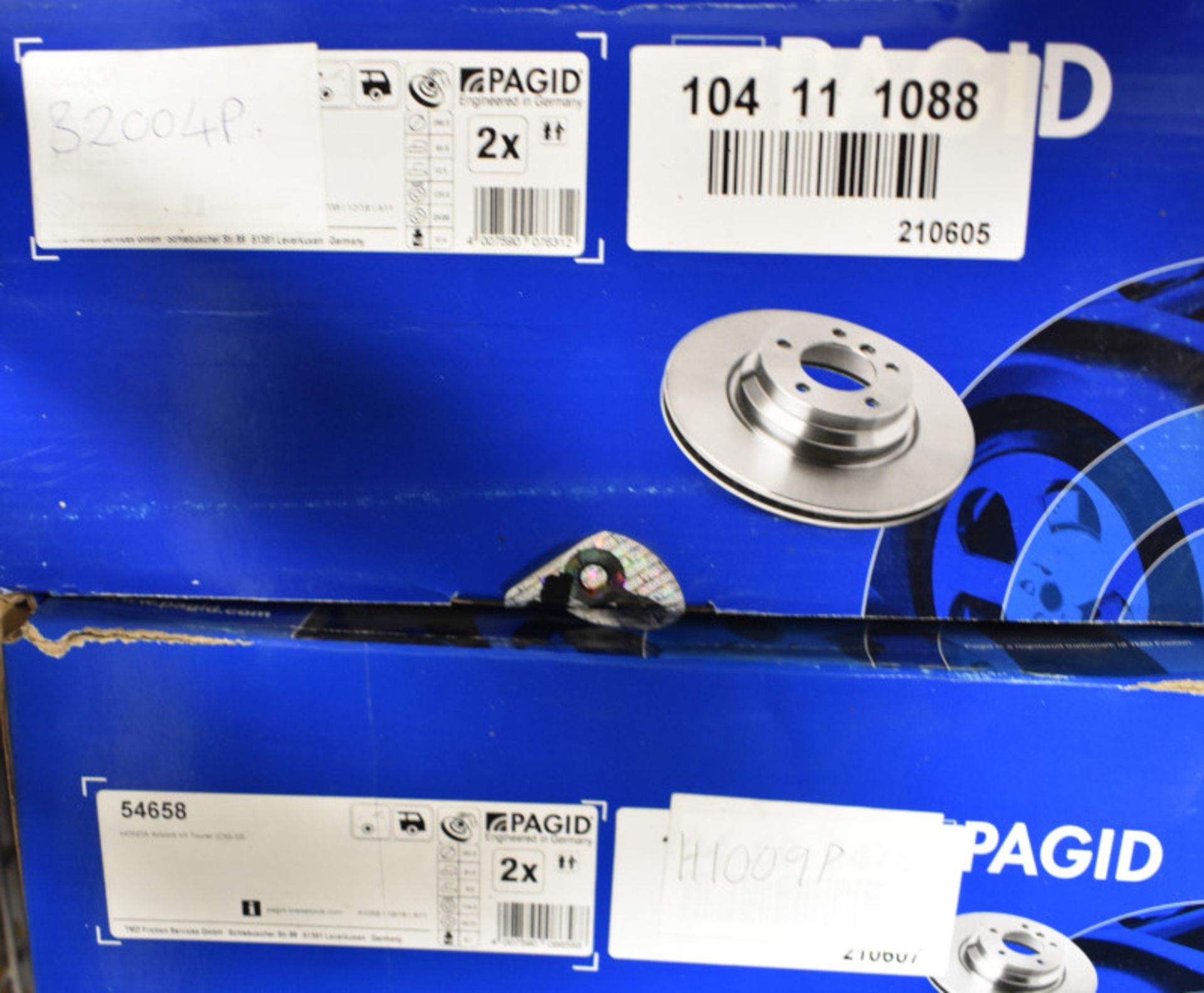 Pagid Brake Disc Sets - Please see pictures for examples of model numbers - Image 13 of 13