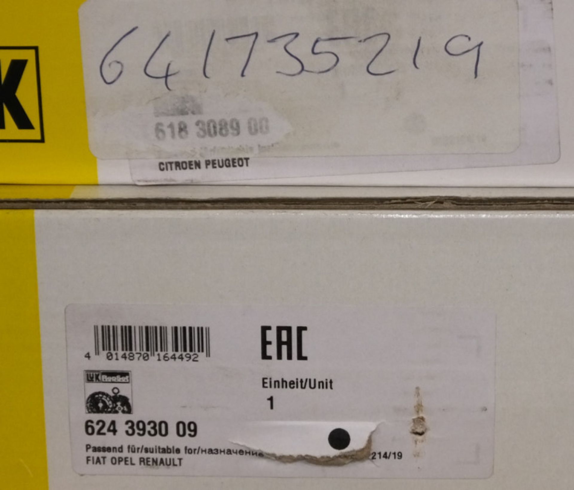 3x LUK Schaeffler Repset Clutch Kits - Models - 624 3739 09, 641 7352 19 & 624 3930 09 - Image 3 of 3