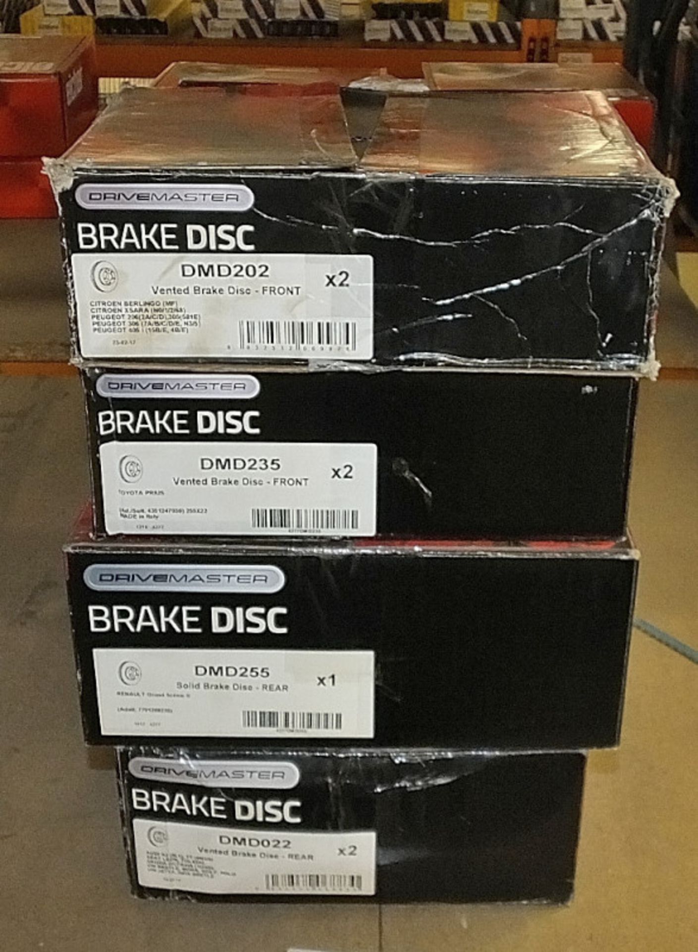 4x Drivemaster Brake Disc Sets - Models - DMD202, DMD235, DMD255, DMD022