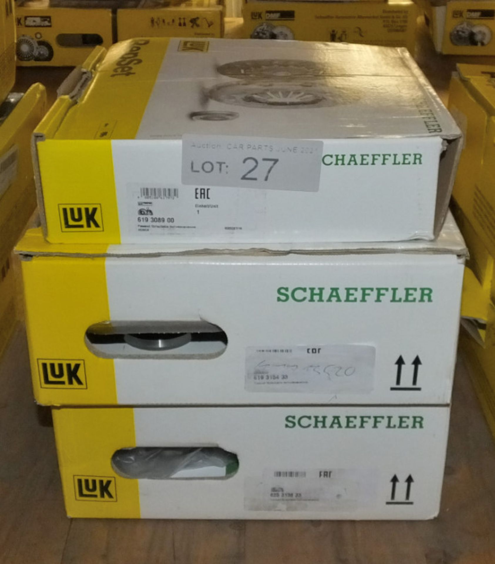 2x LUK Schaeffler Repset Pro (619 3154 33 & 625 3138 33) & 1x Repset (619 3089 00) Clutch