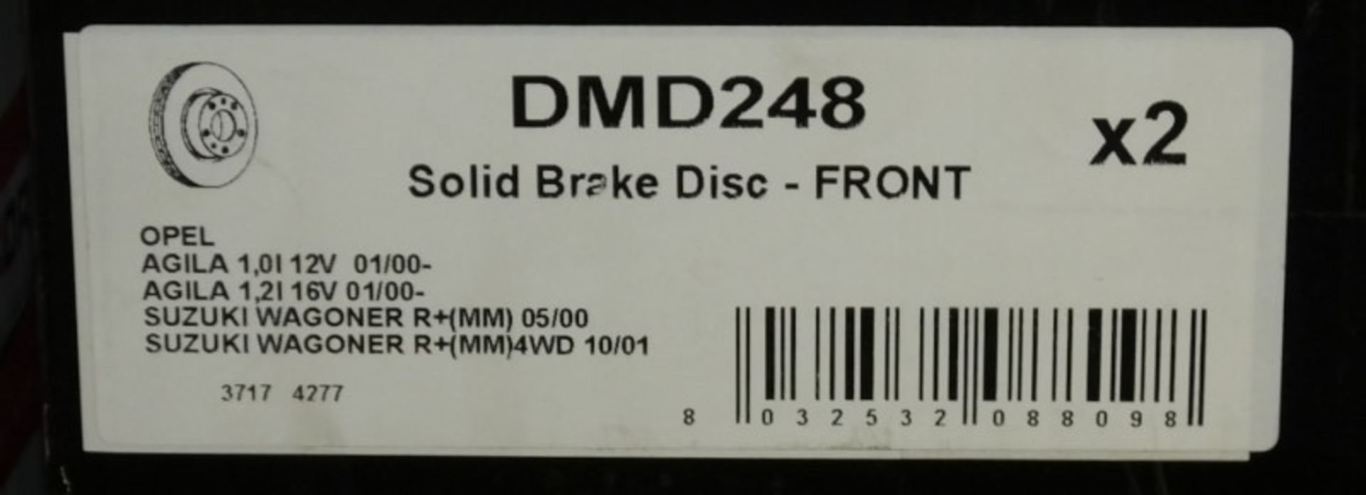 3x Drivemaster Brake Discs - Models - DMD239, DMD248 & DMD090 - Image 3 of 4