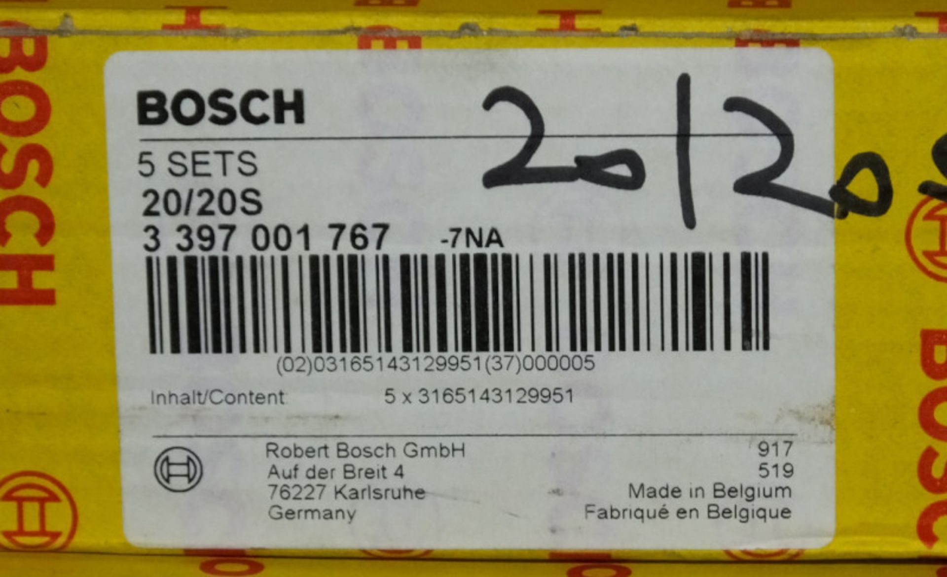 Bosch Wiper Blade Assortment - Please check pictures for example of sizes and model number - Image 2 of 6