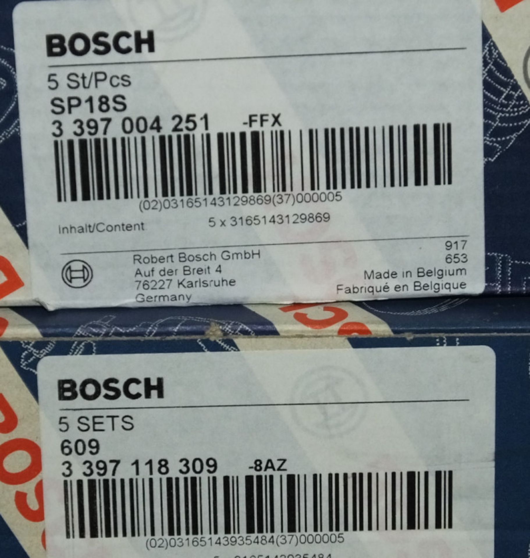 Bosch Wiper Blade Assortment - Please check pictures for example of sizes and model number - Image 3 of 4