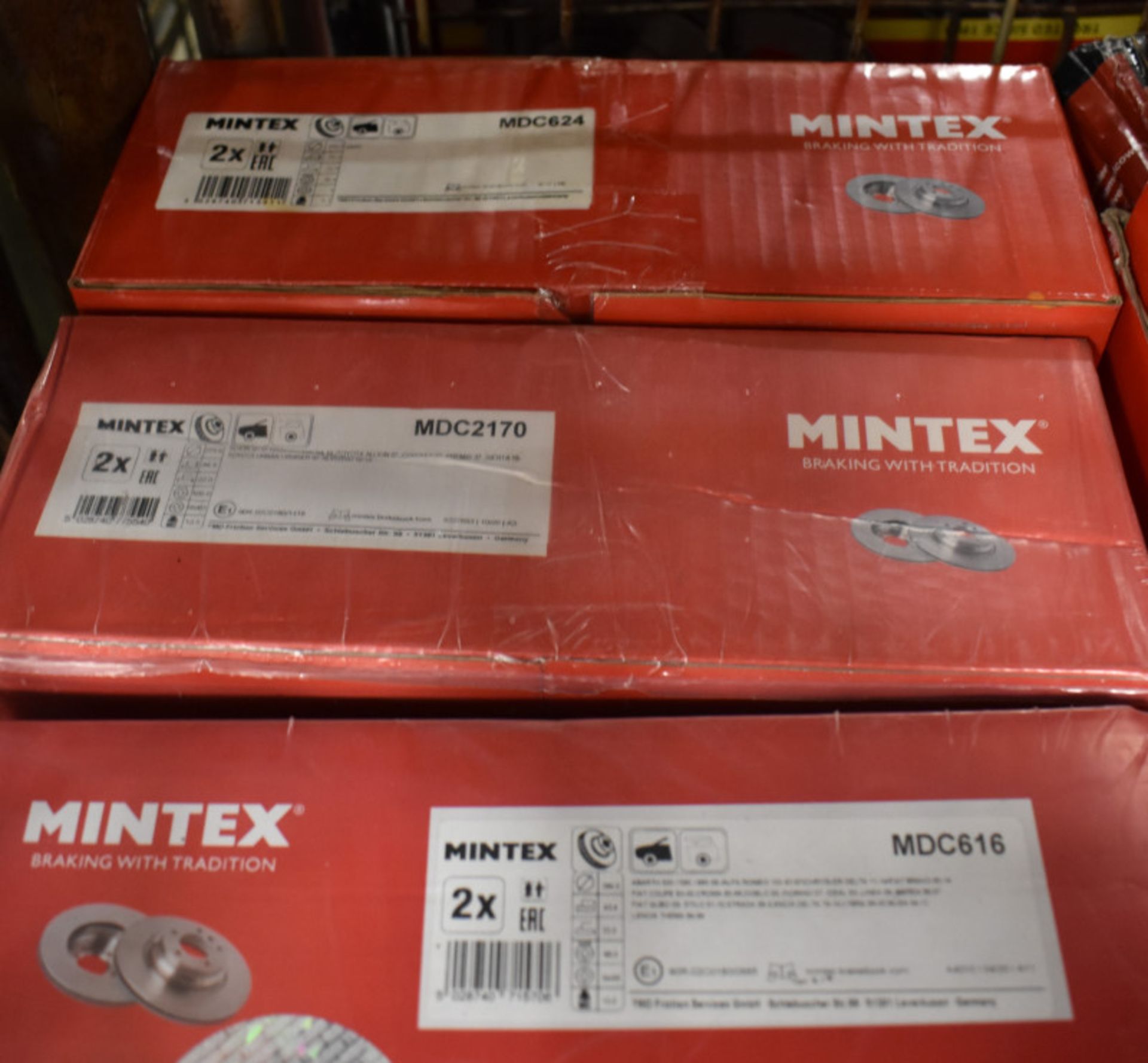 Various Mintex Brake Disc Sets - Please see pictures for examples of model numbers - Image 2 of 9
