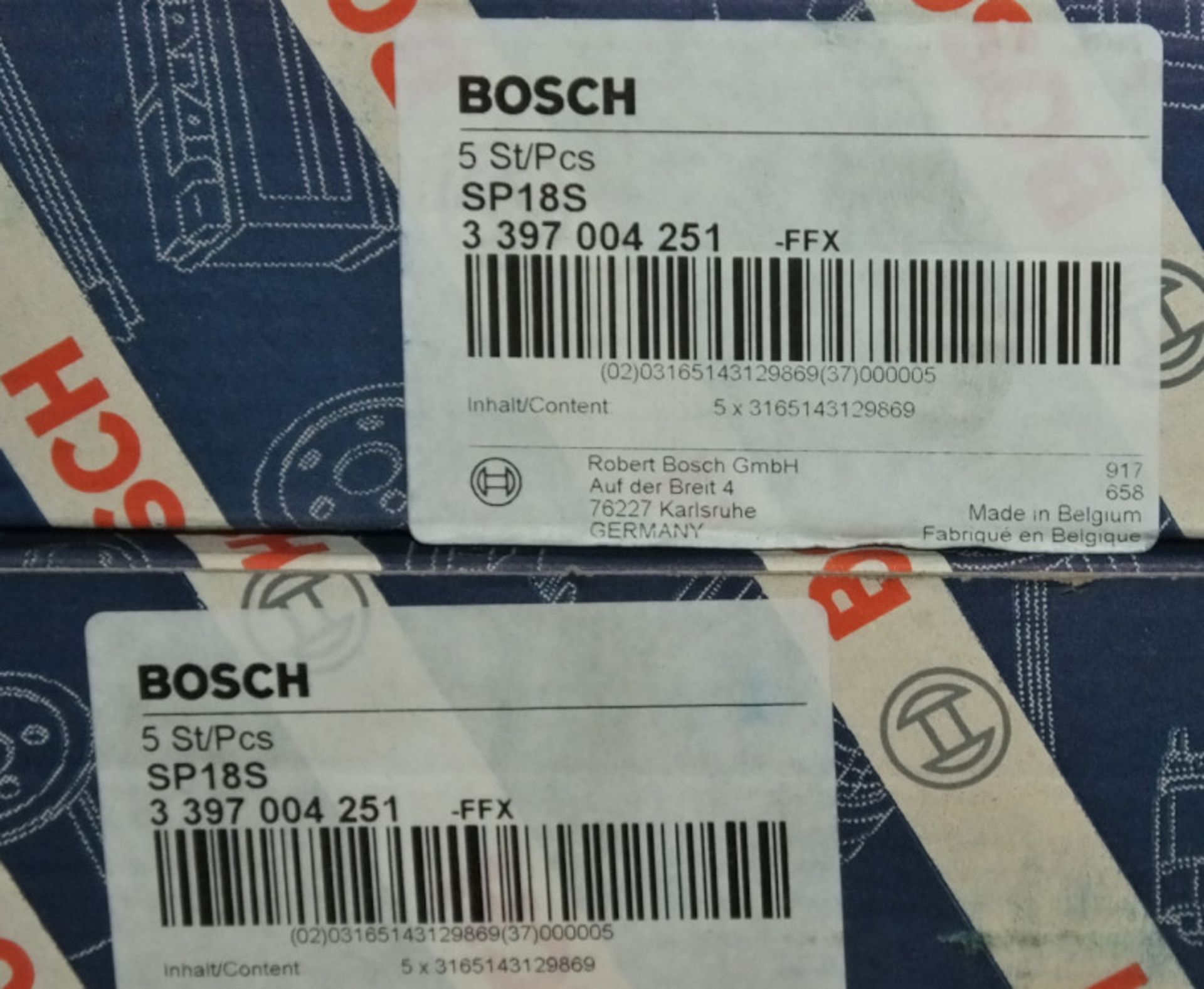 Bosch Wiper Blade Assortment - Please check pictures for example of sizes and model number - Image 3 of 4