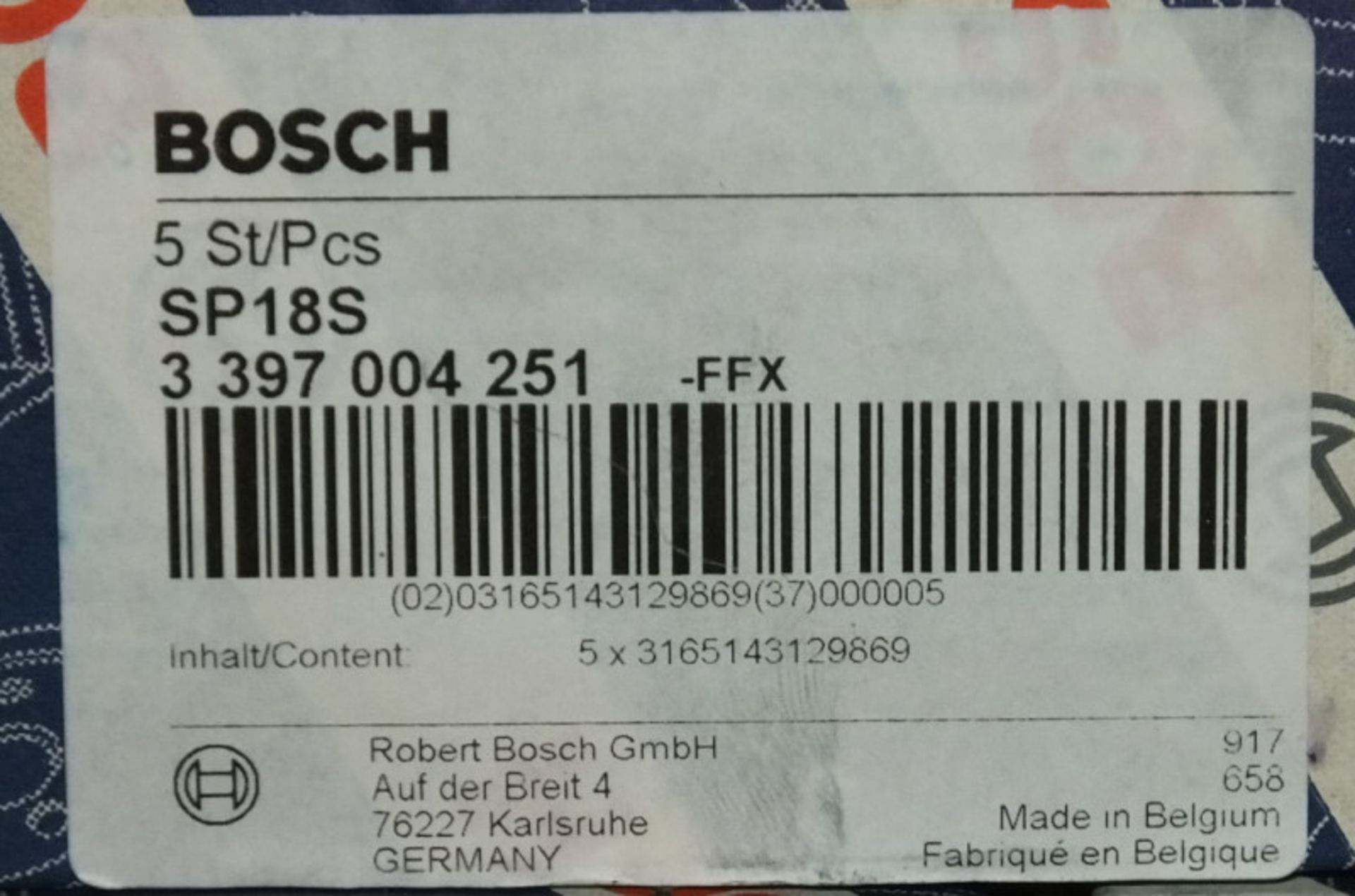 Bosch Wiper Blade Assortment - Please check pictures for example of sizes and model number - Image 2 of 4