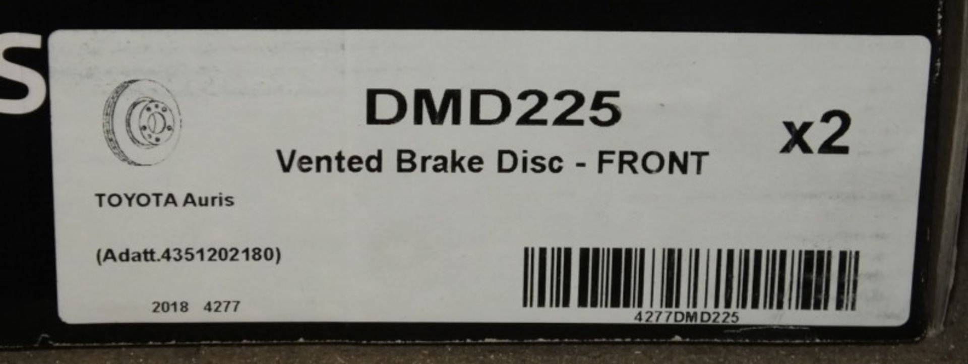 3x Drivemaster Brake Discs - Models - DMD186, DMD205, DMD225 - Image 4 of 4