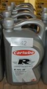 4x Carlube Triple R Fully Synthetic R-TEC 20 5W-30 Motor Oil - 5L