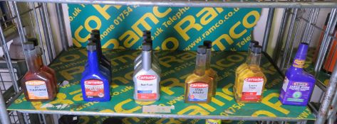 Car fluids - oil treatment, radiator sealer, rad flush, stop smoke, engine flush, clean burn