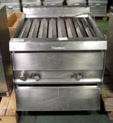 Arris Catering Grillvapor Gas Radiant Chargrill - 800mm x 910mm x 990mm