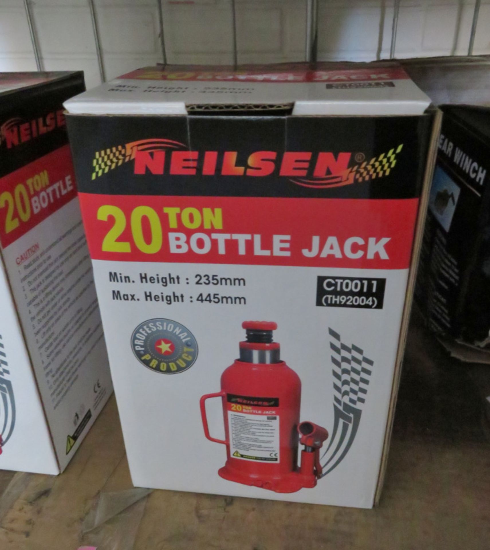 Neilsen 20 Ton Bottle Jack