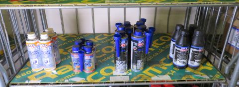 Liqui Moly Ceramic rust solvent with freeze shock effect, Liqui Moly Octane Plus and more.