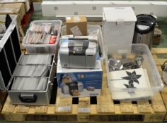 Water heater, kitchen utensils, Epson PictureMate printer, Wii accessories, Dougez Cat Toy