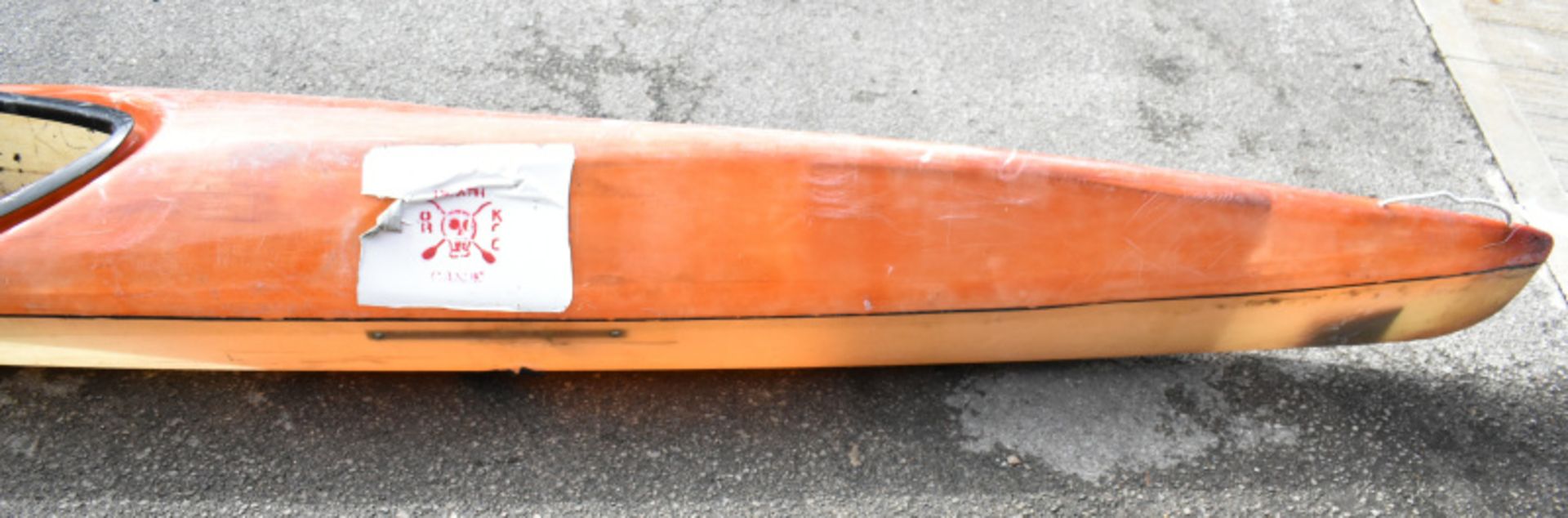 Baron Marlin Kayak - orange - no paddles - Image 8 of 13