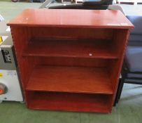 Wooden 2 Shelf Bookcase - W 950mm x D 560mm x H 1000mm