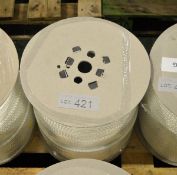 White Poly Fibrous Rope 220M x 9mm - NSN 4020-99-120-8692