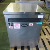 Foster HR 150 A Undercounter Fridge (scratch on top of unit) - L 600mm x W 650mm x H 820mm