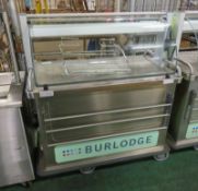 Burlodge Food Servery Trolley Unit - 3 Phase - W1200mm x D700mm x H1400mm