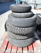 Used Vehicle Tyres - Please see description for tyre sizes