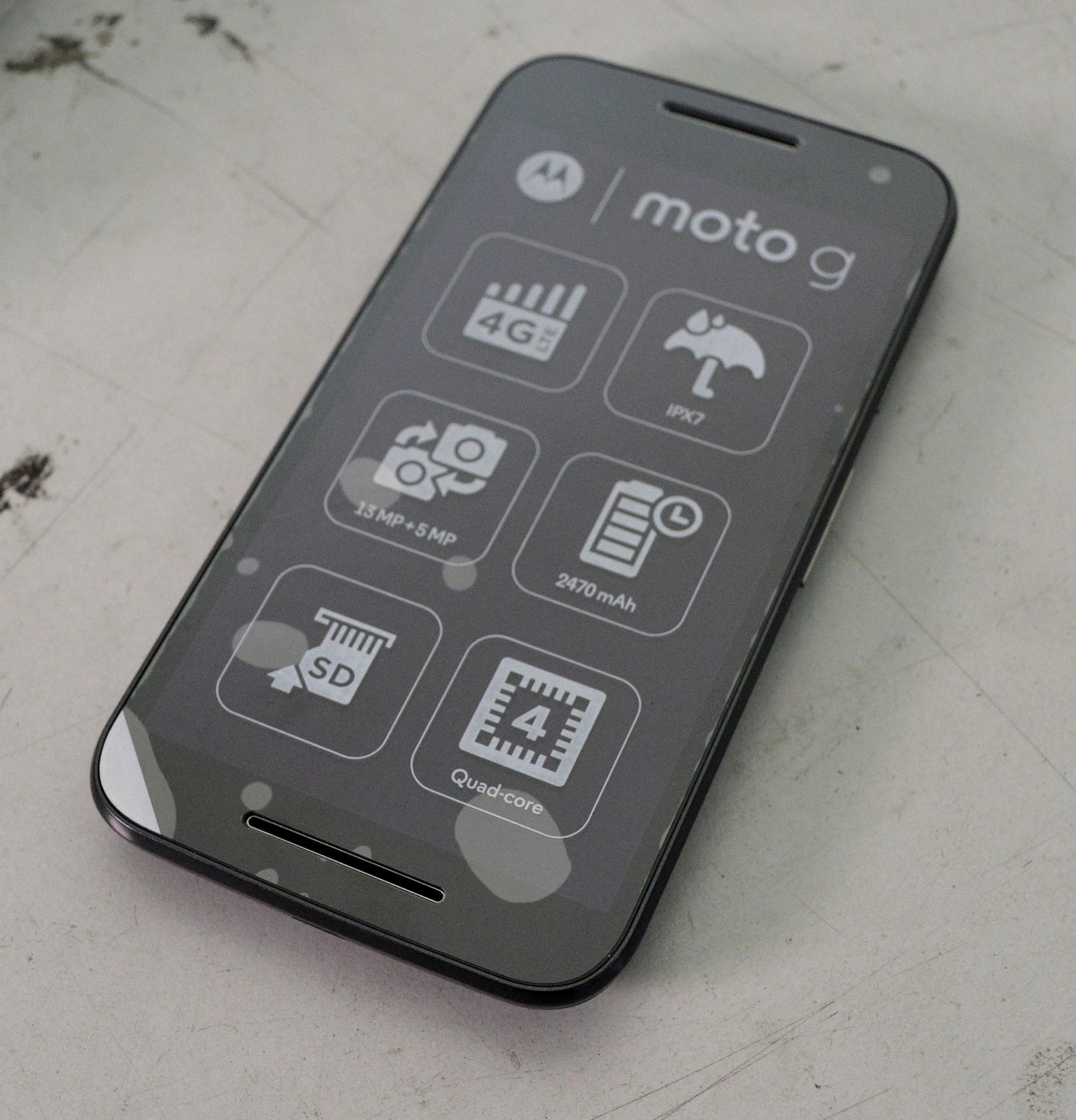 Motorola XT1541 8GB Moto G mobile phone - Image 3 of 4