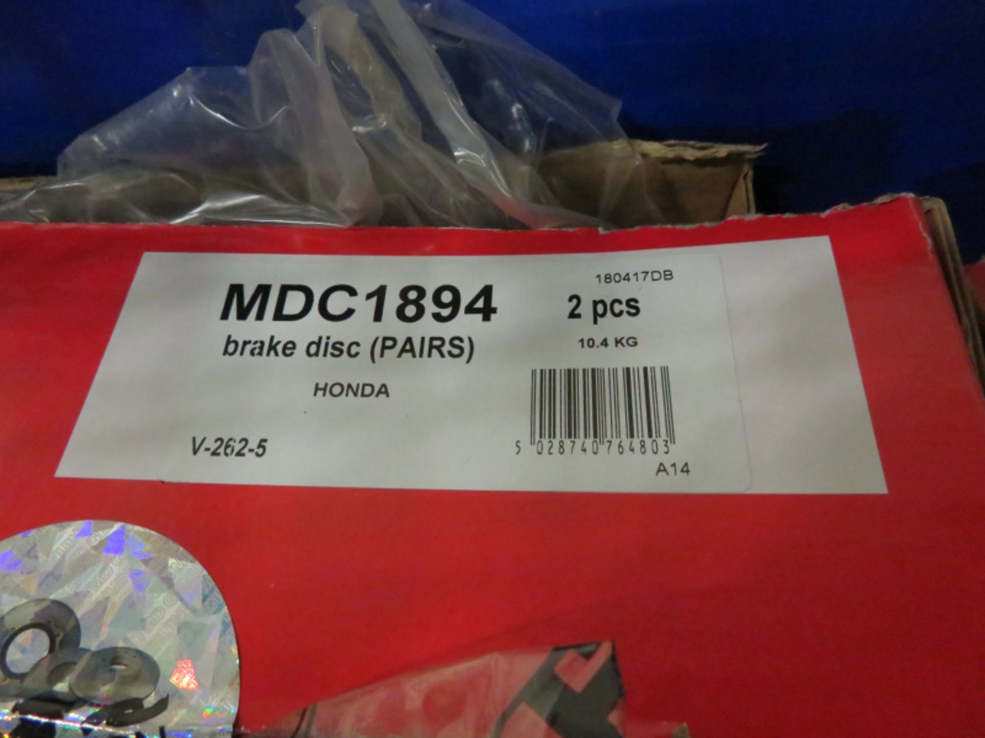 Vehicle parts - Brake Discs - Mintex, Eicher, Pagid - see pictures for models and types - Image 3 of 5