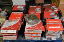 Vehicle brake discs - Drivemaster, Eicher, Unipart - see pictures for models