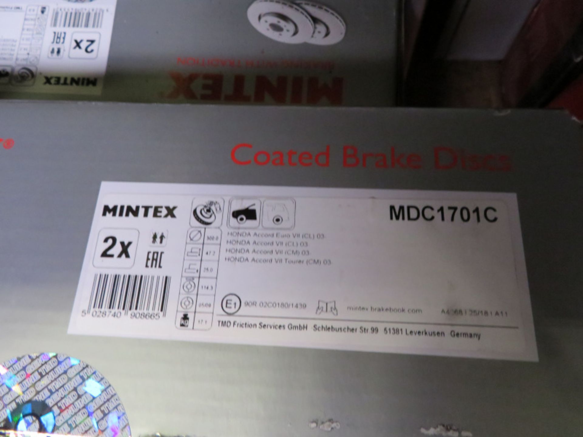 Vehicle parts - Mintex, Bosch, Pagid - see pictures for models and types - Image 3 of 4