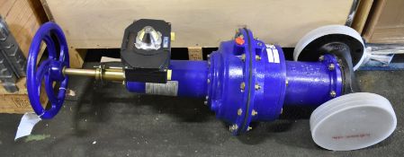 Saunders KB100VF125GL70HT 100mm KB Full Bore Valve