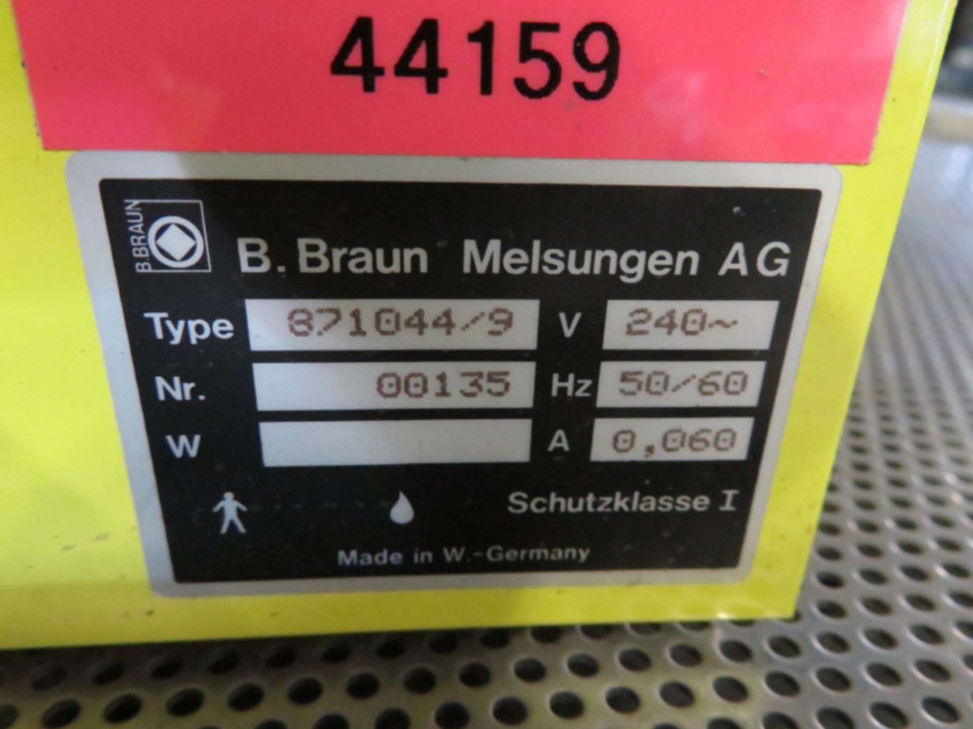 Afos Down-Flow Table L1000mm x D750mm x H970mm, B-Braun UNITA S Perfusor Pump/ Syringe Pump & more - Image 4 of 5