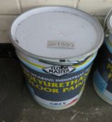 FloorMaster Polyurethane floor paint - Grey - 20LTR