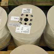 White Poly Fibrous Rope 220M x 9mm - NSN 4020-99-120-8692