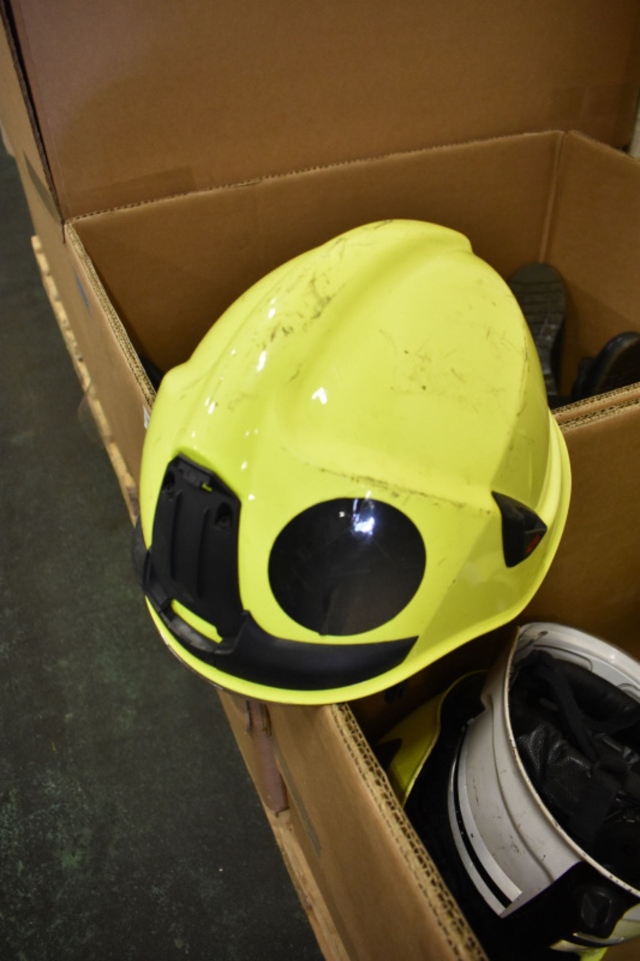 Various Safety Shoes, Various Fire Service Helmets - Image 5 of 5