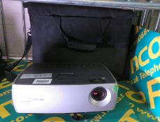 Infocus W240 Projector In a Case
