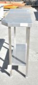 Stainless Steel Table - 400 x 850 x 900mm