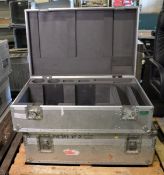 2x Empty Storage Cases L 1000mm x W 650mm x H 330mm