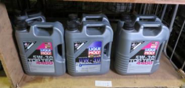 Liqui Moly 5W-30 Top Tec 4400 oil, Liqui Moly 0W030 Special Tec oil, Liqui Moly 5W-30 Top