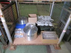 Catering Equipment - Chopping Boards, Aluminium Cooking Pot, jugs, cups, plastic beakers
