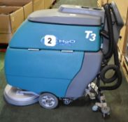 Tennant T3 EC H20 walk behind floor cleaner - hours runs 43.4